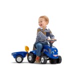 New Holland Tractor W/Trailer, Rake & Shovel, Stickers for Toddlers 1-3 Y FA280C