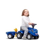 New Holland Tractor W/Trailer, Rake & Shovel, Stickers for Toddlers 1-3 Y FA280C