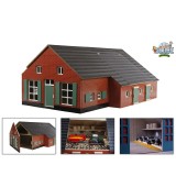 Wooden Farmhouse Toy Dollhouse