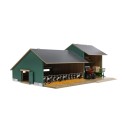 Kids Globe 1:32 Scale Cow stable with farmer shed KG610200