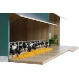 Kids Globe 1:32 Scale Cow stable with farmer shed KG610200