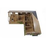 Wood Horse Dollhouse Toy