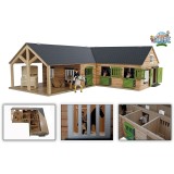 Wood Horse Dollhouse Toy