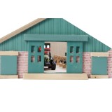 Kids Globe 1:87 Scale Cow stable KG610492