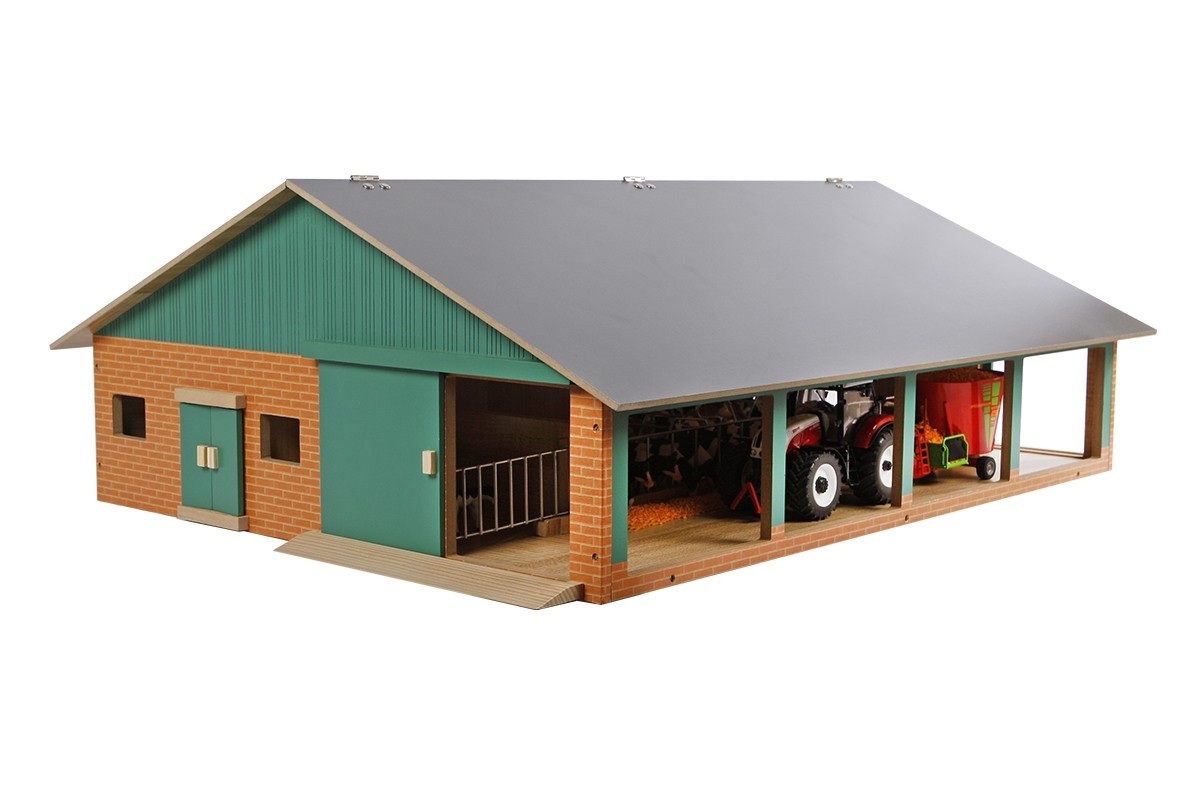 Kids Globe 1:32 Scale Cow stable with milking parlour KG610495