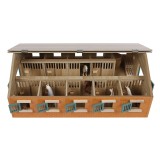 Wooden Horse Stable Toy