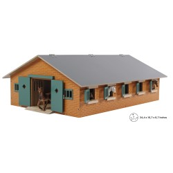 Wooden Horse Stable Toy