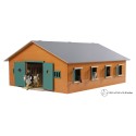 Kids Globe 1:24 Scale Wooden Horse stable with 7 stalls KG610595