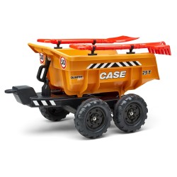 Falk Case CE Twin Axles Maxi Dumper Trailer with shovel and rake +3 years FA940CE