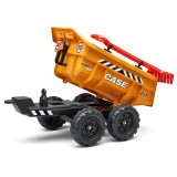 Falk Case CE Twin Axles Maxi Dumper Trailer with shovel and rake +3 years FA940CE