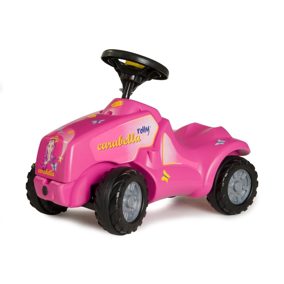 Carabella Push-Along Tractor - Pink by Rolly Toys ART 132423