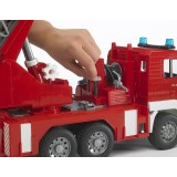 Bruder Toys 02771 MAN Fire engine with water pump with Light/Sound Module scale 1/16