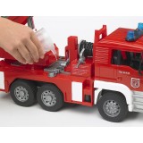 Bruder Toys 02771 MAN Fire engine with water pump with Light/Sound Module scale 1/16