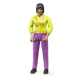 Bruder Toys 60403 Woman, medium skin, pink jeans scale 1/16