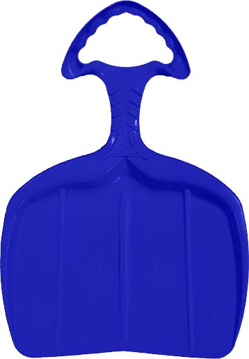 Kid shovel sled - blue