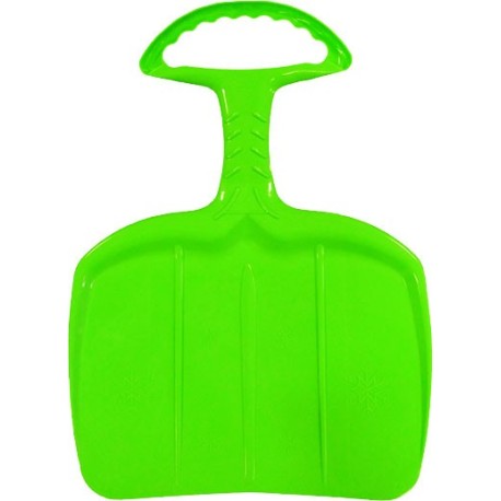 Adult shovel sled - green