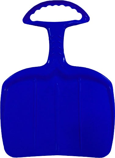 Adult shovel sled - blue