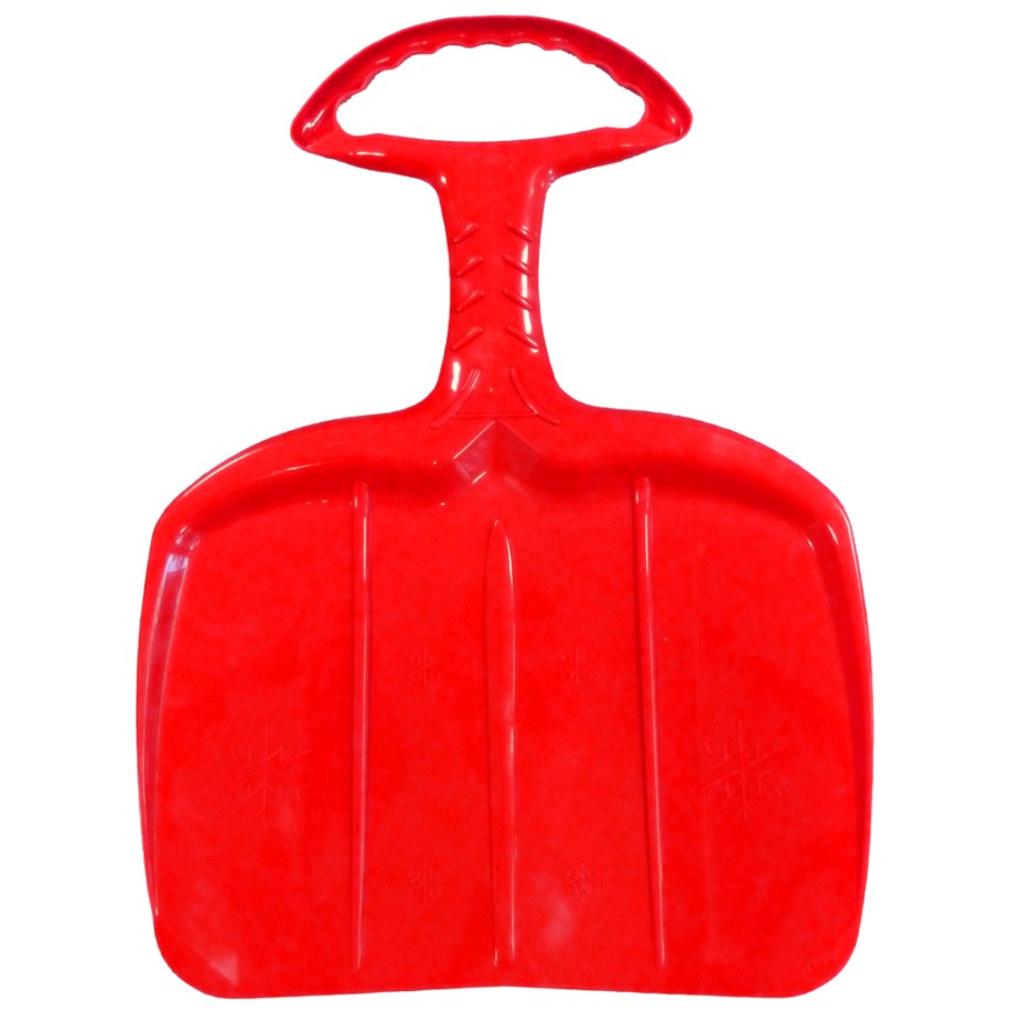 Adult shovel sled - red