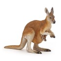 Papo 50188 Wild Animals KANGAROO WITH JOEY - Figurine