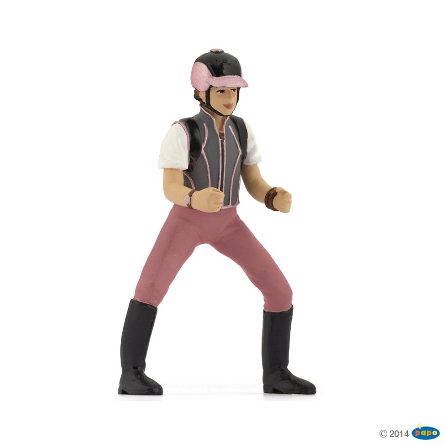 YOUNG TRENDY RIDING GIRL