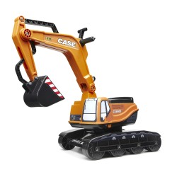 Case CE Digger Excavator Ride-on Toy with Storage, Construction Vehicle for Kids Ages +3 FA127
