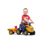 JCB Tractor W/Trailer, Rake & Shovel, Stickers for Toddlers 1-3 Y FA215C