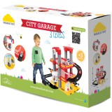 Paradiso Toys City Garage with 3 Levels compatible Hot Wheels Vehicles PT00144