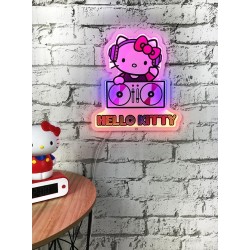 Teknofun Hello Kitty Wall LED Lamp 12 in - Madcow Entertainment 811413