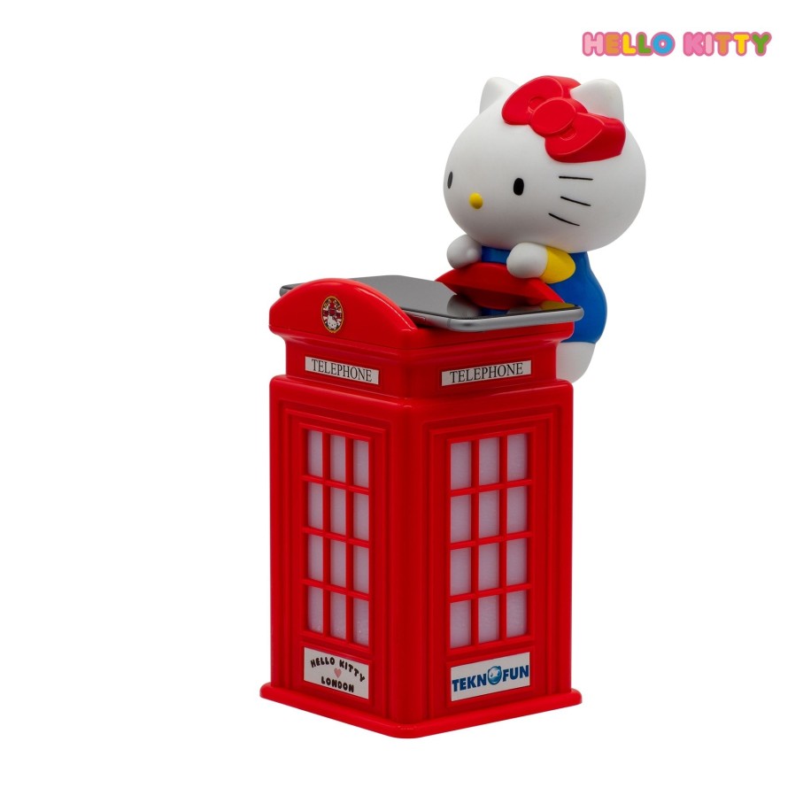 Teknofun Wireless Hello Kitty London phone booth charger - Madcow Entertainment 811254