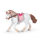 WALKING PONY with his young rider