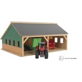Wooden Farm Shed Toy Playset ofr tractors and trailers