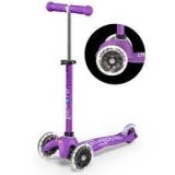 Micro Kickboard MMD141 Mini Deluxe LED scooter - Purple