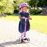 Micro Kickboard MMD141 Mini Deluxe LED scooter - Purple