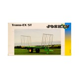 Universal Hobbies 1:32 Scale Joskin Trans-EX 5T with hay bales Diecast Replica UH4148