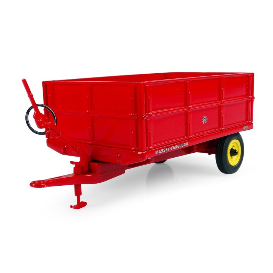 Universal Hobbies 1:32 Scale Massey Ferguson 21 3.5T Hydraulic Tipping Trailer with High Sides Panels Diecast Replica UH6242