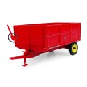 Universal Hobbies 1:32 Scale Massey Ferguson 21 3.5T Hydraulic Tipping Trailer with High Sides Panels Diecast Replica UH6242