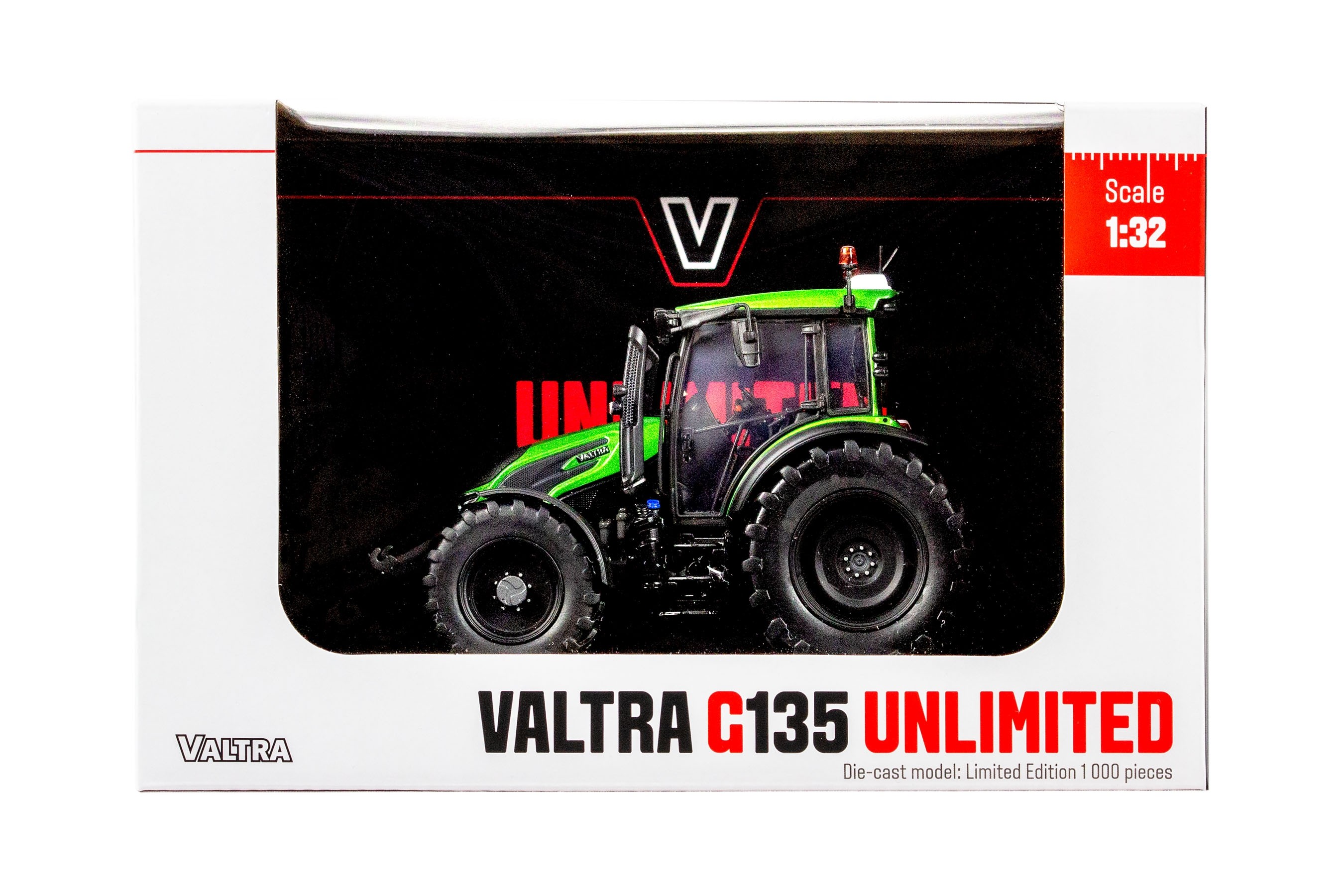 Universal Hobbies 1:32 Scale Valtra G135 "Unlimited" Ultra Green