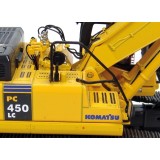 Universal Hobbies 1:50 Scale Komatsu PC450LC Short Boom with Bucket Excavator Diecast Replica UH8004