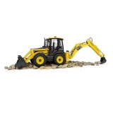 Universal Hobbies 1:50 Scale Komatsu WB97S-8 4WD Backhoe Loader Diecast Replica UH8139