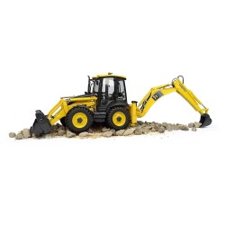 Universal Hobbies 1:50 Scale Komatsu WB97S-8 4WD with Front Loader and Backhoe Diecast Replica UH8139