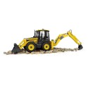 Universal Hobbies 1:50 Scale Komatsu WB97S-8 4WD with Front Loader and Backhoe Diecast Replica UH8139