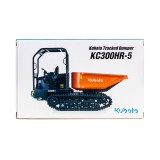 Universal Hobbies 1:24 Scale Kubota KC300 HR-5 Tracked Mini-Dumper Diecast Replica UH8155