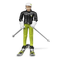 Bruder Toys 60040 bworld Skier with accessories