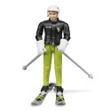 Bruder Toys 60040 bworld Skier with accessories