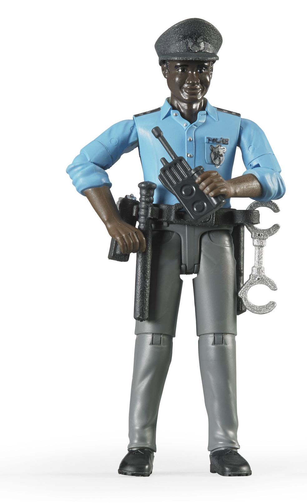 Bruder Toys 60051 Policeman Dark Skin Accessories