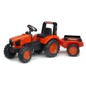 Falk Kubota M8 Pedal Tractor with Trailer, Ride-on +3 years FA2060AB