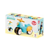 Falk Toddler Strada Scooter Toy, Ride-On Motocycle with Silent Wheels, Directional Handlebars, and Horn +1.5 years FA800S