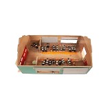 Kids Globe 1:32 Scale Wooden Cow Stable Toy with Windbreak Screen KG610250