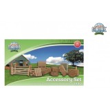 Kids Globe 1:32 Scale 19 pieces Accessory Set for Cow Stable and Horse stable Toy KG610253