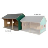Kids Globe 1:16 Scale Farm Shed Toy For 3 Vehicles KG610260